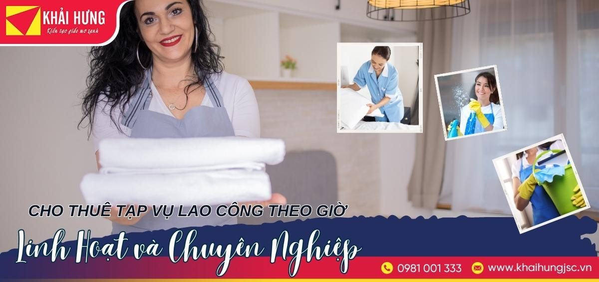 dịch vụ tạp vụ theo giờ