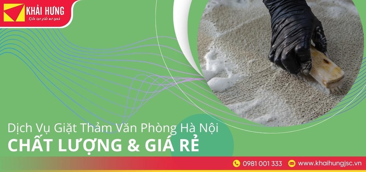 Dịch vụ giặt thảm văn phòng Hà Nộ