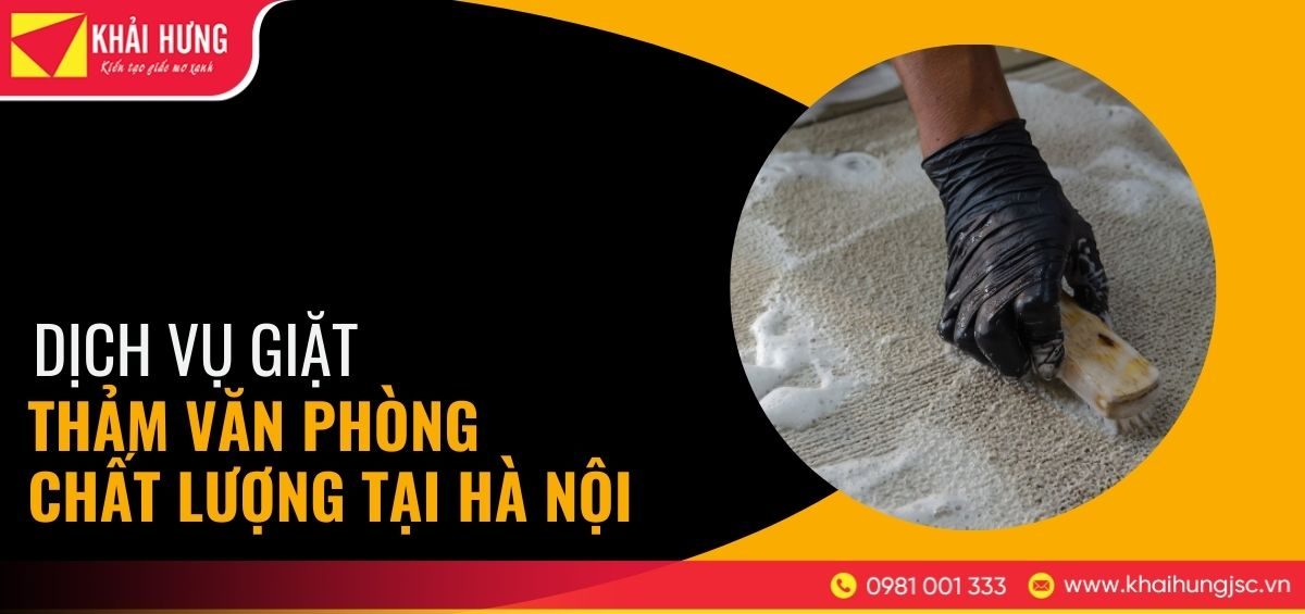 Dịch vụ giặt thảm văn phòng
