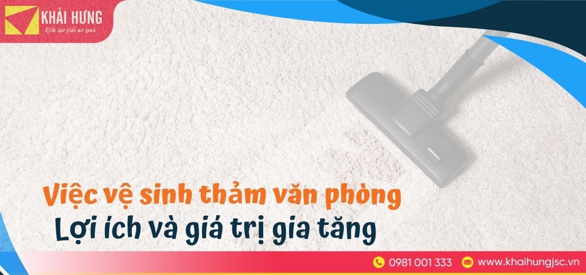 vệ sinh thảm văn phòng