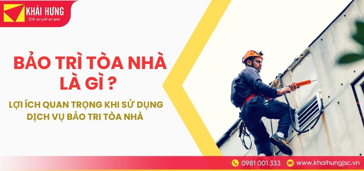 Bảo trì tòa nhà là gì