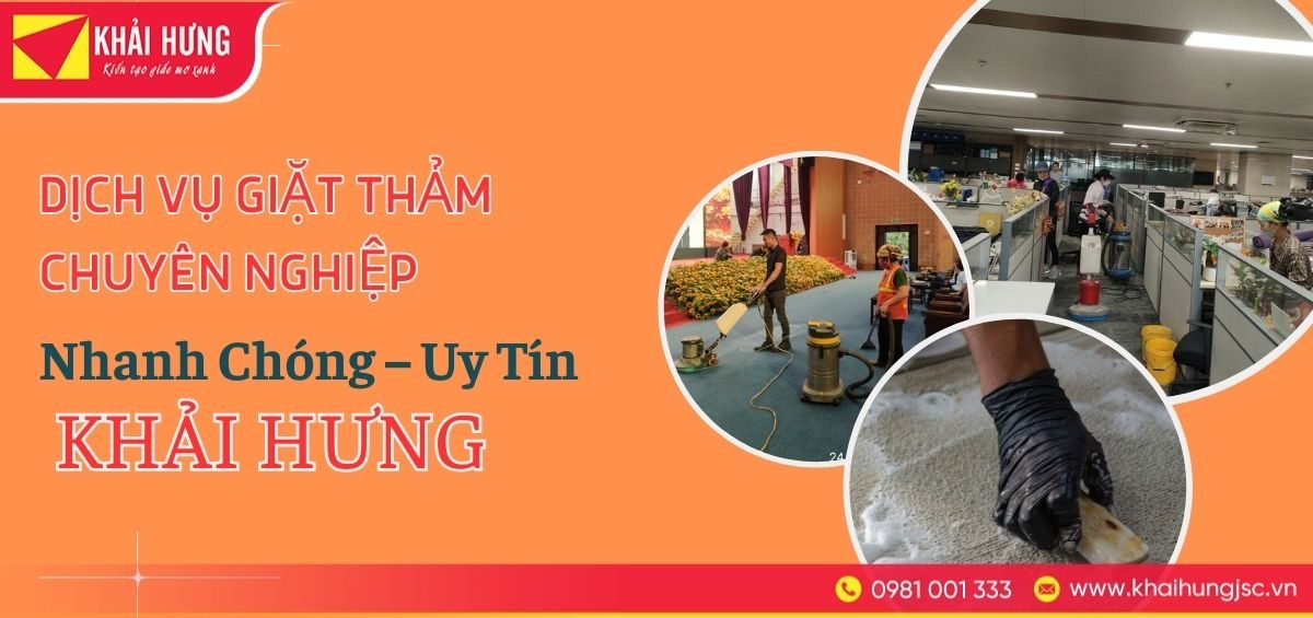 Dịch vụ giặt thảm trải sàn