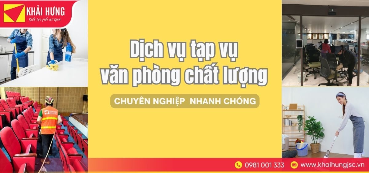 Dịch vụ tạp vụ văn phòng