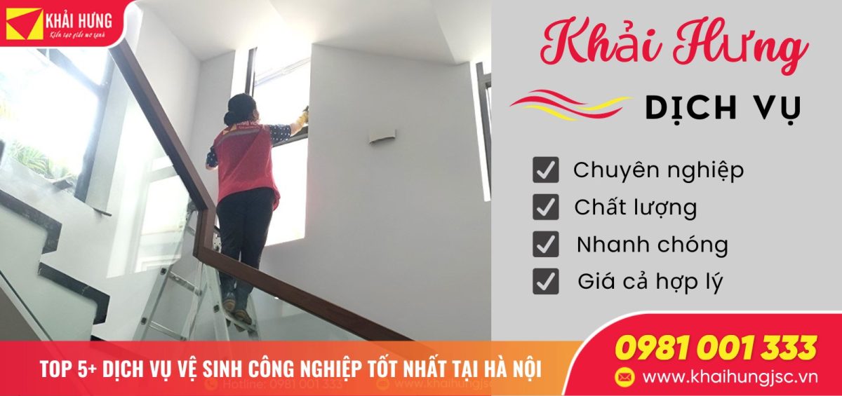 dịch vụ vệ sinh công nghiệp tốt nhất tại Hà Nội